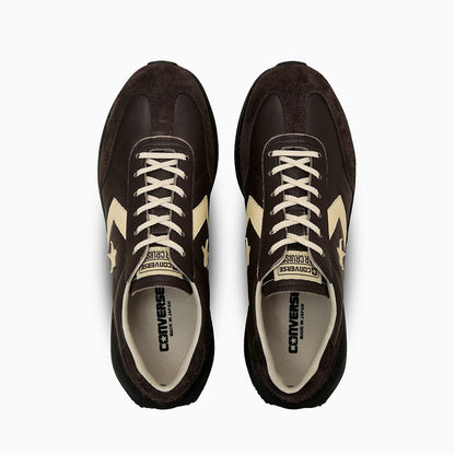 CONVERSE STARFIRESC J LEATHER コンバース スターファイヤーSC J レザー 33702031【メンズ ランニングシューズ スニーカー レザー ビブラムソール クッション性 25FW】