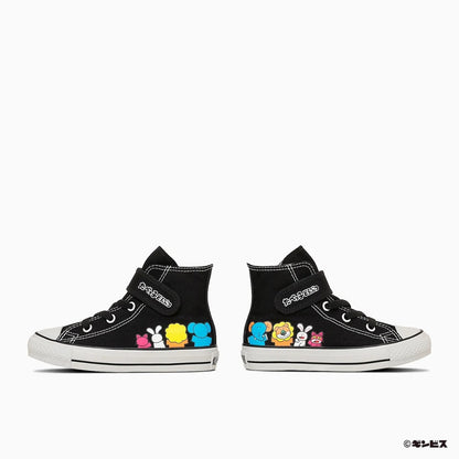 CONVERSE CHILD ALL STAR V-1 HI / TABEKKO DOUBUTSU コンバース チャイルド オールスター V-1 HI / たべっ子どうぶつ 37303580【キッズ キッズスニーカー 着脱簡単 ベルト仕様 キャラクタープリント コラボモデル 25FW】