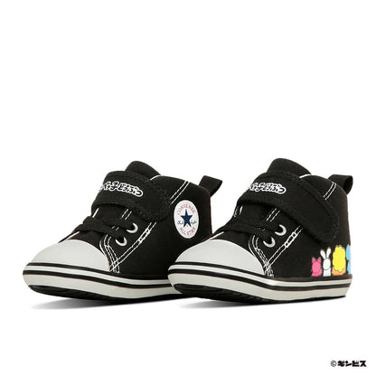 CONVERSE BABY ALL STAR V-1 / TABEKKO DOUBUTSU コンバース ベビー オールスター V-1 / たべっ子どうぶつ 37303630【ベビー ベビースニーカー ベルトタイプ 脱ぎ履き簡単 コラボモデル キャラクタープリント 25FW】