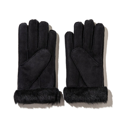 Casselini Mouton Gloves キャセリーニ ハギ ムートン グローブ 242-112202【レディース グローブ 手袋 ムートン 防寒 ファー 25FW】