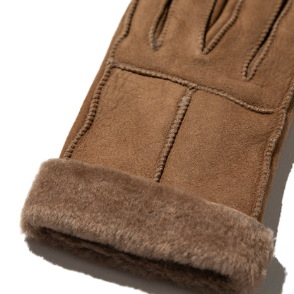 Casselini Mouton Gloves キャセリーニ ハギ ムートン グローブ 242-112202【レディース グローブ 手袋 ムートン 防寒 ファー 25FW】