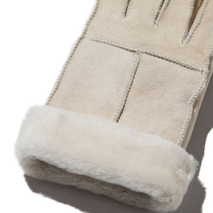 Casselini Mouton Gloves キャセリーニ ハギ ムートン グローブ 242-112202【レディース グローブ 手袋 ムートン 防寒 ファー 25FW】