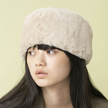 Casselini Russian Hat キャセリーニ ロシア帽 242-112703【レディース 冬 帽子 ファー キルティング 防寒 おしゃれ 25FW】