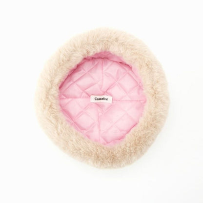 Casselini Russian Hat キャセリーニ ロシア帽 242-112703【レディース 冬 帽子 ファー キルティング 防寒 おしゃれ 25FW】