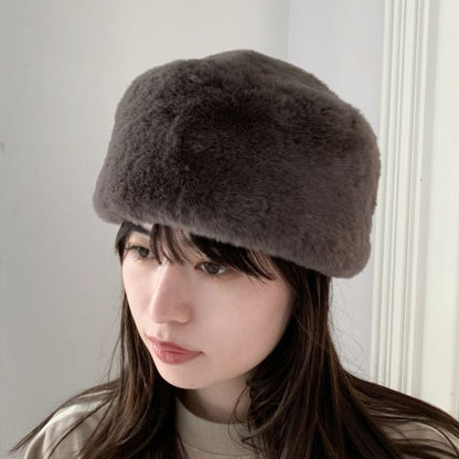 Casselini Russian Hat キャセリーニ ロシア帽 242-112703【レディース 冬 帽子 ファー キルティング 防寒 おしゃれ 25FW】