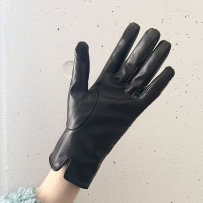 Casselini Embroidered Motif Gloves キャセリーニ モチーフ刺繍手袋 252-112202【レディース 手袋 レディース スマホ対応 防寒 刺繍 秋冬 25FW】
