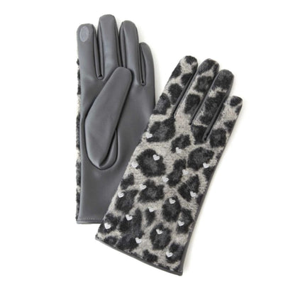Casselini Embroidered Motif Gloves キャセリーニ モチーフ刺繍手袋 252-112202【レディース 手袋 レディース スマホ対応 防寒 刺繍 秋冬 25FW】