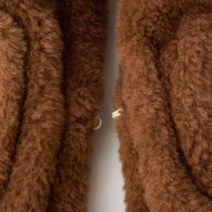 Casselini Faux Shearling Ribbon Tippet キャセリーニ ムートン風リボンティペット 252-112401【レディース ティペット ファー 防寒 レディース スヌード 秋冬 25FW】