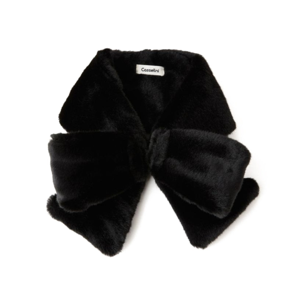 Casselini Mini Ribbon Tippet キャセリーニ ミニリボンティペット 252-112405【レディース リボンティペット レディース 防寒 つけ襟 マフラー 25FW】