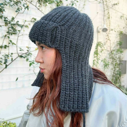 CONTROL FREAK BALACLAVA KNIT CAP コントロールフリーク バラクラバニットキャップ 232-120722【レディース ニットキャップ バラクラバ フライトキャップ 防寒 冬小物 ユニセックス 25FW】
