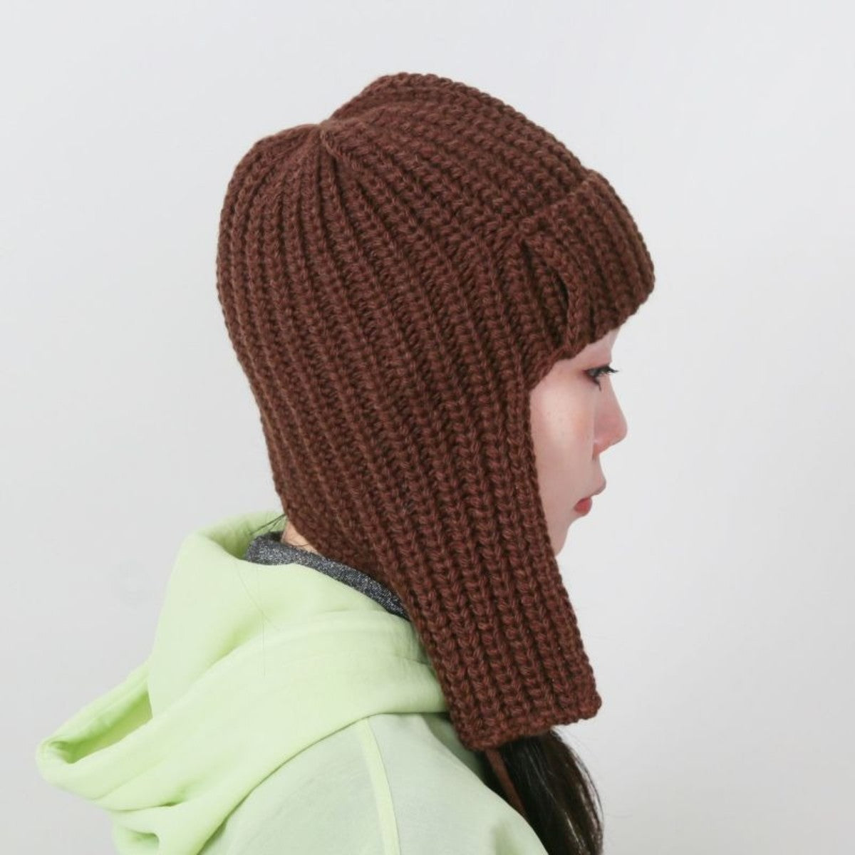 CONTROL FREAK BALACLAVA KNIT CAP コントロールフリーク バラクラバニットキャップ 232-120722【レディース ニットキャップ バラクラバ フライトキャップ 防寒 冬小物 ユニセックス 25FW】