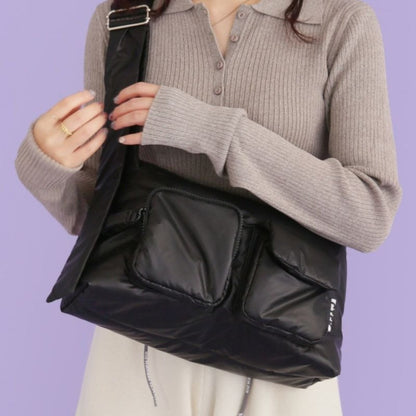 CONTROL FREAK POCKETショルダー コントロールフリーク ポケットショルダー 244-120518【レディース ショルダーバッグ クッション素材 軽量 デイリー 25FW】