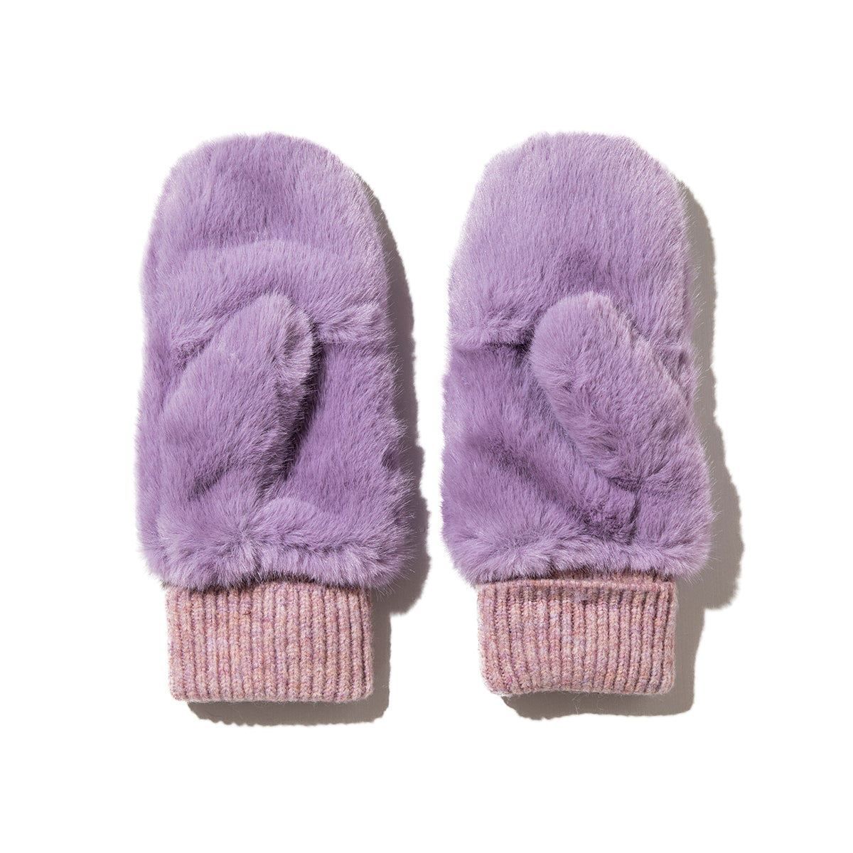 CONTROL FREAK STAR FAUX FUR MITTENS コントロールフリーク スターフェイクファーミトン 252-122204【レディース ポリエステル100％ フェイクファー シャギー感 パッチワーク 25FW】