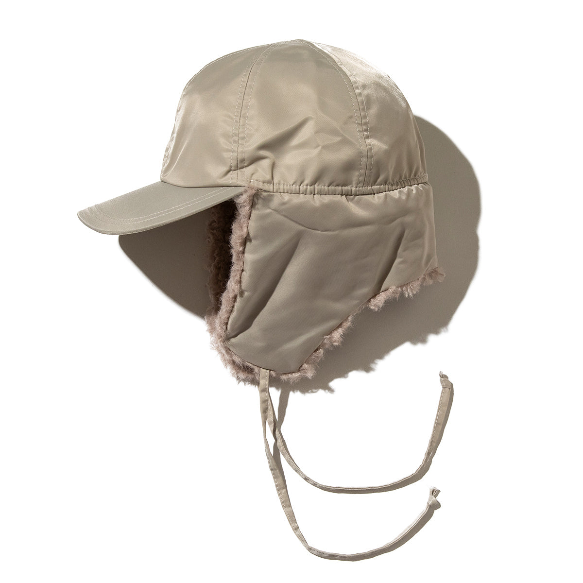 CONTROL FREAK EAR COVER NYLON CAP コントロールフリーク イヤーカバーナイロンキャップ 252-122704【レディース ナイロン素材 フェイクボア 2WAY 異素材 25FW】