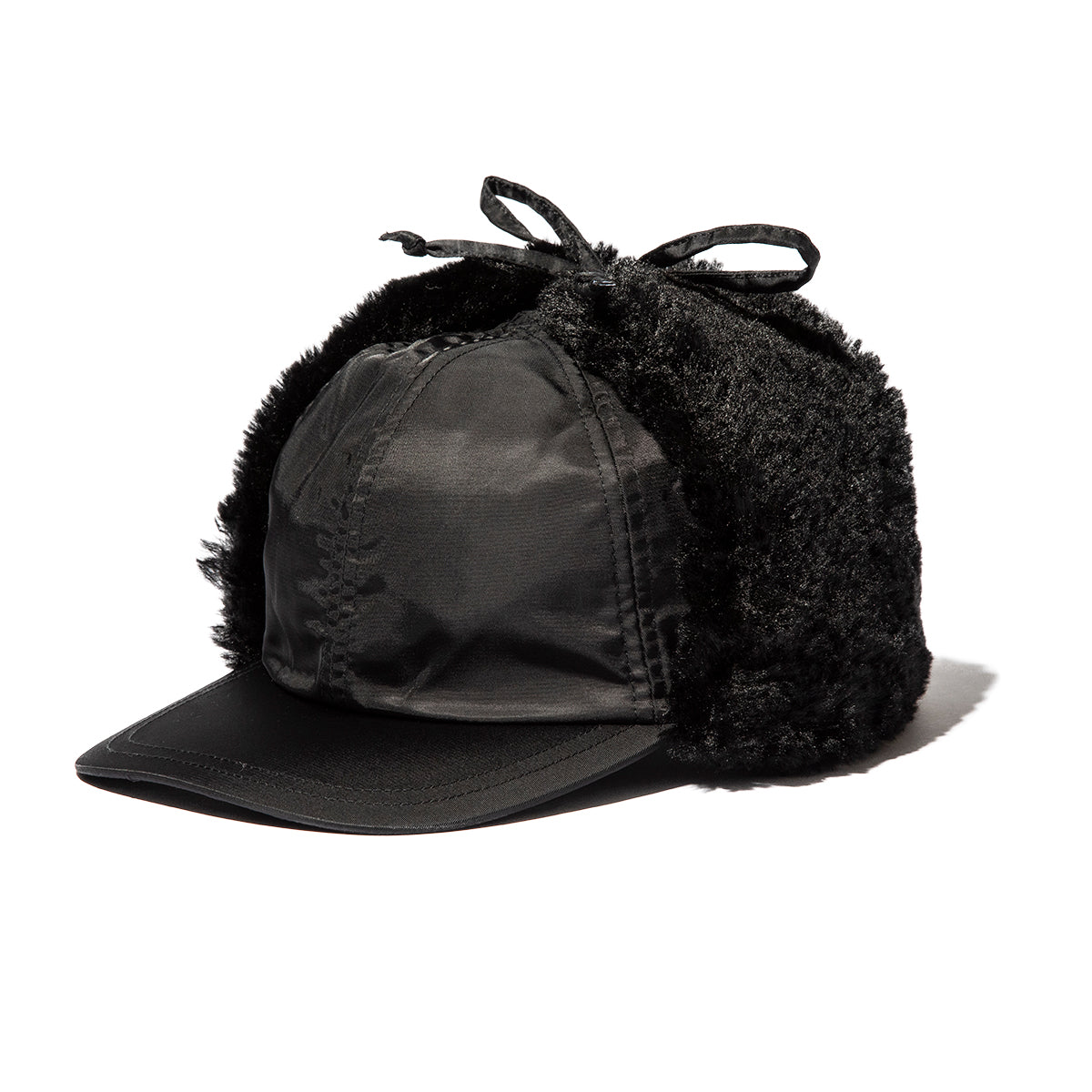 CONTROL FREAK EAR COVER NYLON CAP コントロールフリーク イヤーカバーナイロンキャップ 252-122704【レディース ナイロン素材 フェイクボア 2WAY 異素材 25FW】