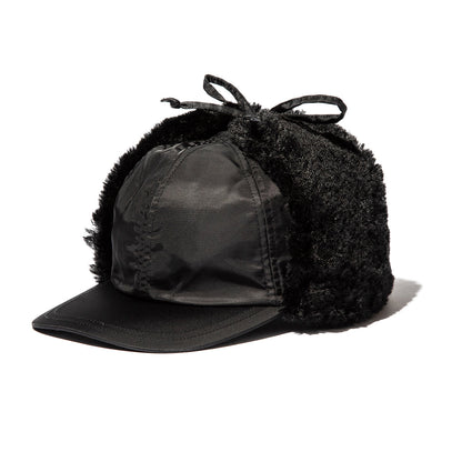 CONTROL FREAK EAR COVER NYLON CAP コントロールフリーク イヤーカバーナイロンキャップ 252-122704【レディース ナイロン素材 フェイクボア 2WAY 異素材 25FW】