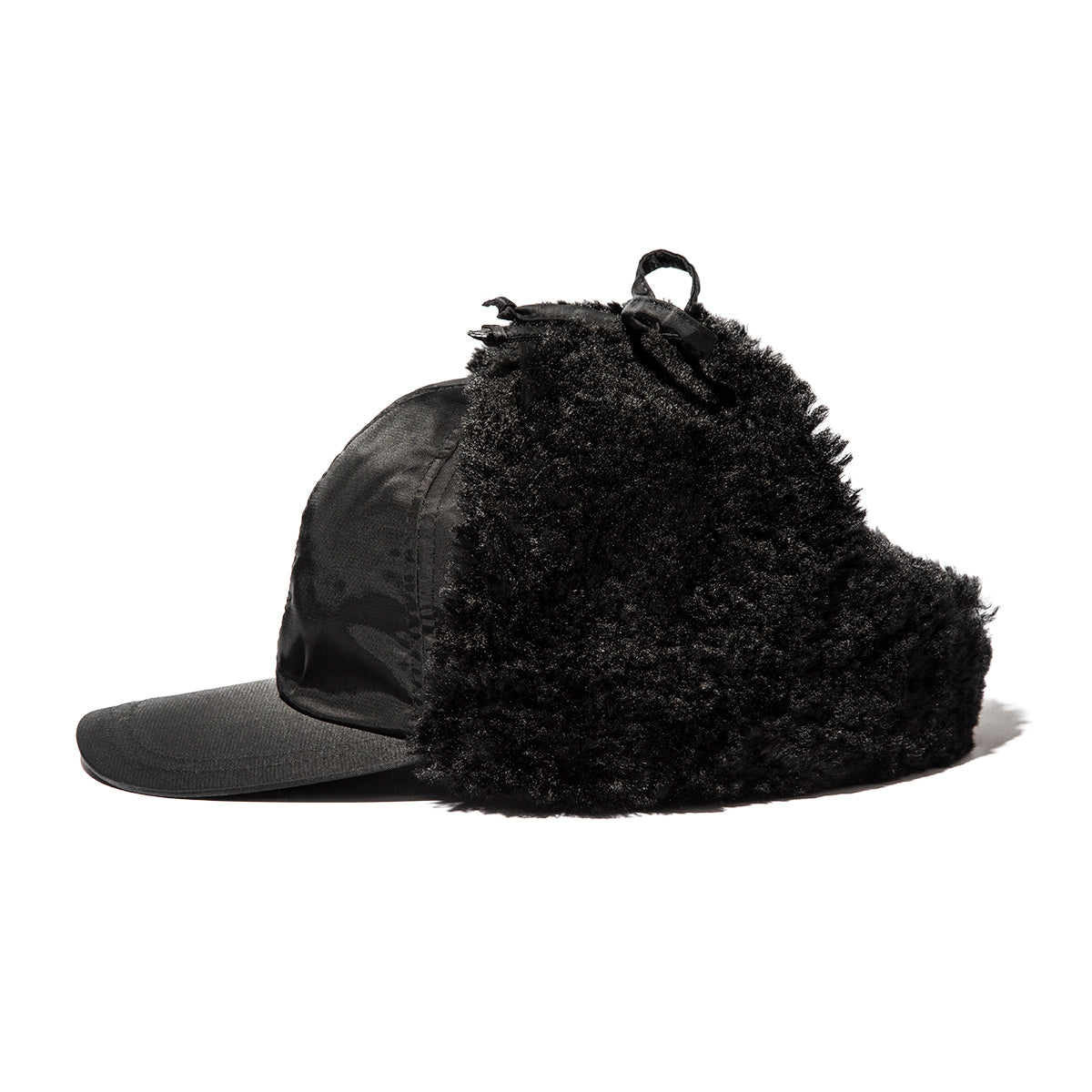 CONTROL FREAK EAR COVER NYLON CAP コントロールフリーク イヤーカバーナイロンキャップ 252-122704【レディース ナイロン素材 フェイクボア 2WAY 異素材 25FW】