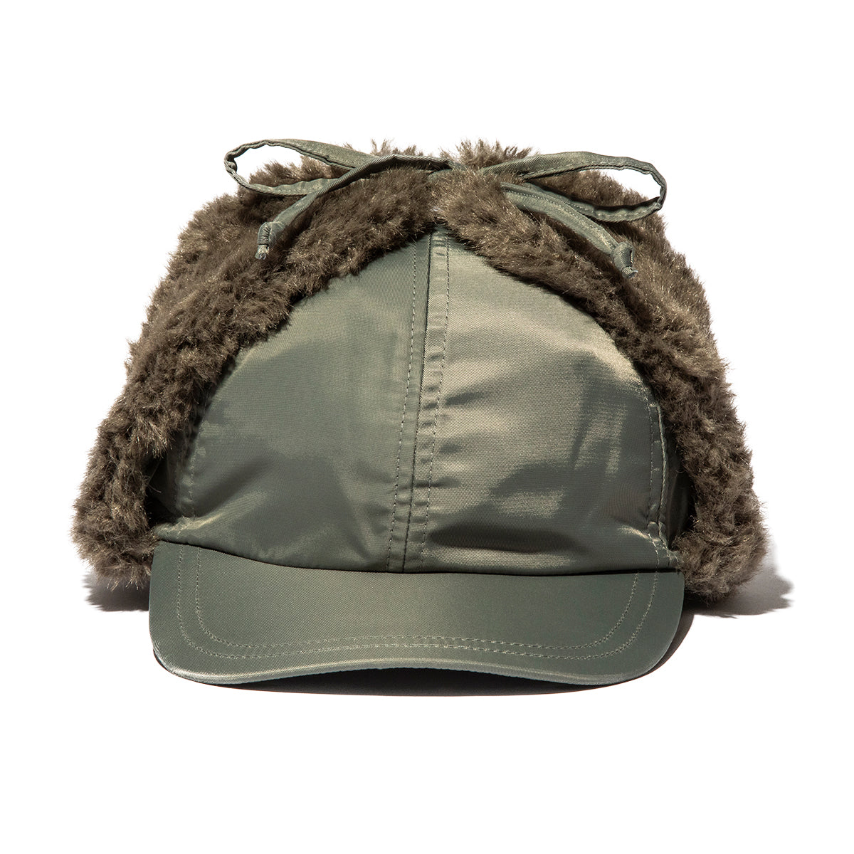 CONTROL FREAK EAR COVER NYLON CAP コントロールフリーク イヤーカバーナイロンキャップ 252-122704【レディース ナイロン素材 フェイクボア 2WAY 異素材 25FW】