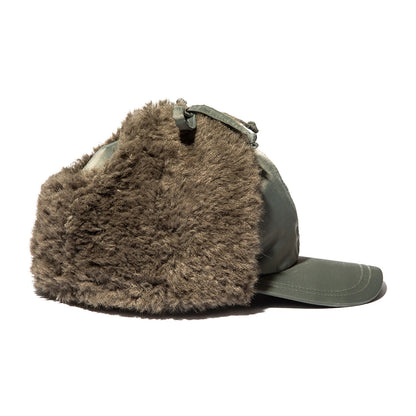 CONTROL FREAK EAR COVER NYLON CAP コントロールフリーク イヤーカバーナイロンキャップ 252-122704【レディース ナイロン素材 フェイクボア 2WAY 異素材 25FW】