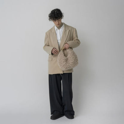 LE VERNIS Sculpture Mou Mini ル・ベルニ スカルプチャー ムー ミニ 252-212519【レディース バッグ ミニ ファー ハンドバッグ 秋冬 レディース 25FW】