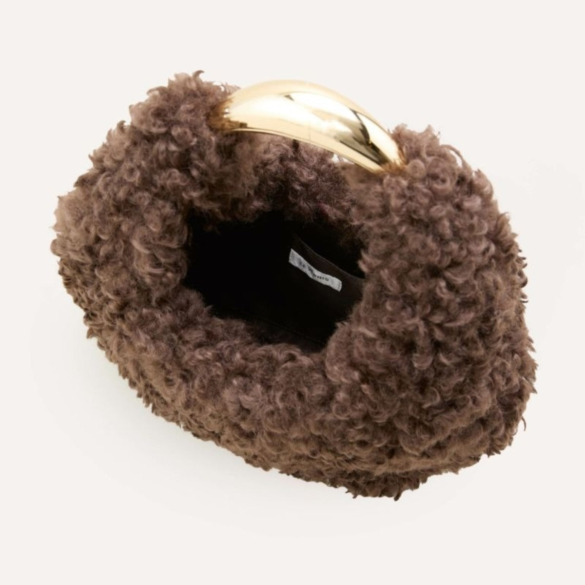 LE VERNIS Sculpture Mou Mini ル・ベルニ スカルプチャー ムー ミニ 252-212519【レディース バッグ ミニ ファー ハンドバッグ 秋冬 レディース 25FW】