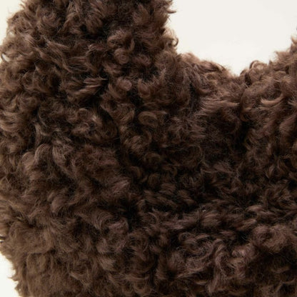 LE VERNIS Sculpture Mou Mini ル・ベルニ スカルプチャー ムー ミニ 252-212519【レディース バッグ ミニ ファー ハンドバッグ 秋冬 レディース 25FW】