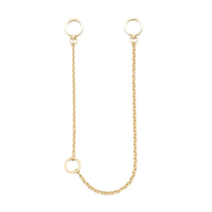 LAPUIS Multi chain A ラピュイ マルチ チェーン A 253-220117【レディース チェーンアクセサリー ウォレットチェーン バッグチャーム マルチ 25FW】