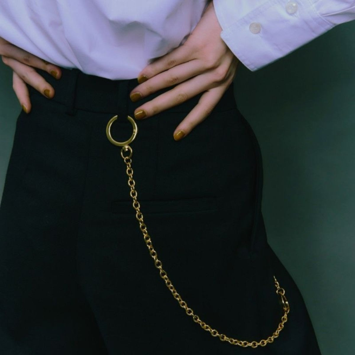 LAPUIS Multi chain A ラピュイ マルチ チェーン A 253-220117【レディース チェーンアクセサリー ウォレットチェーン バッグチャーム マルチ 25FW】