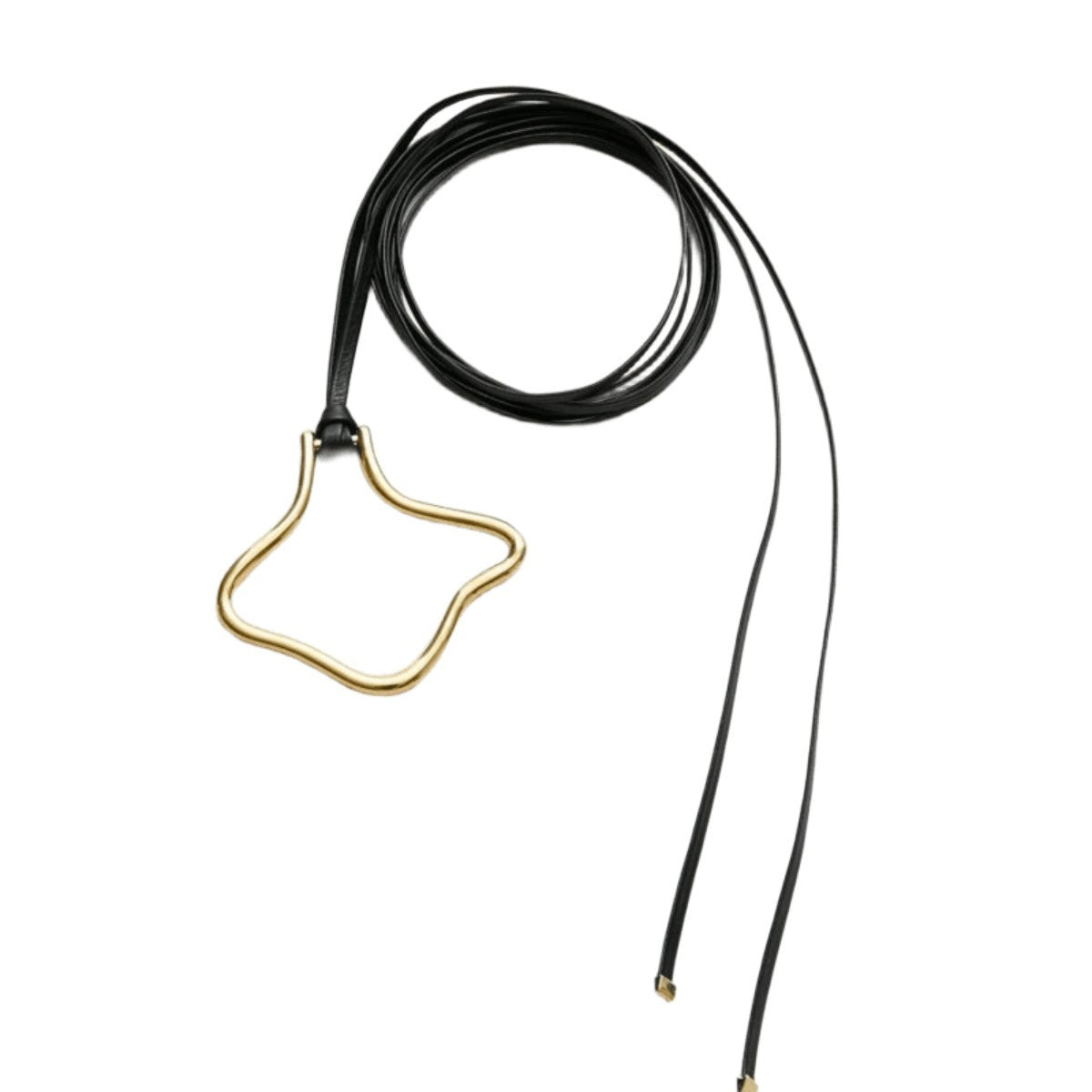 LAPUIS Nuance parts belt ラピュイ ニュアンス パーツ ベルト 253-220801【レディース アクセサリーベルト ネックレス チョーカー 25FW】