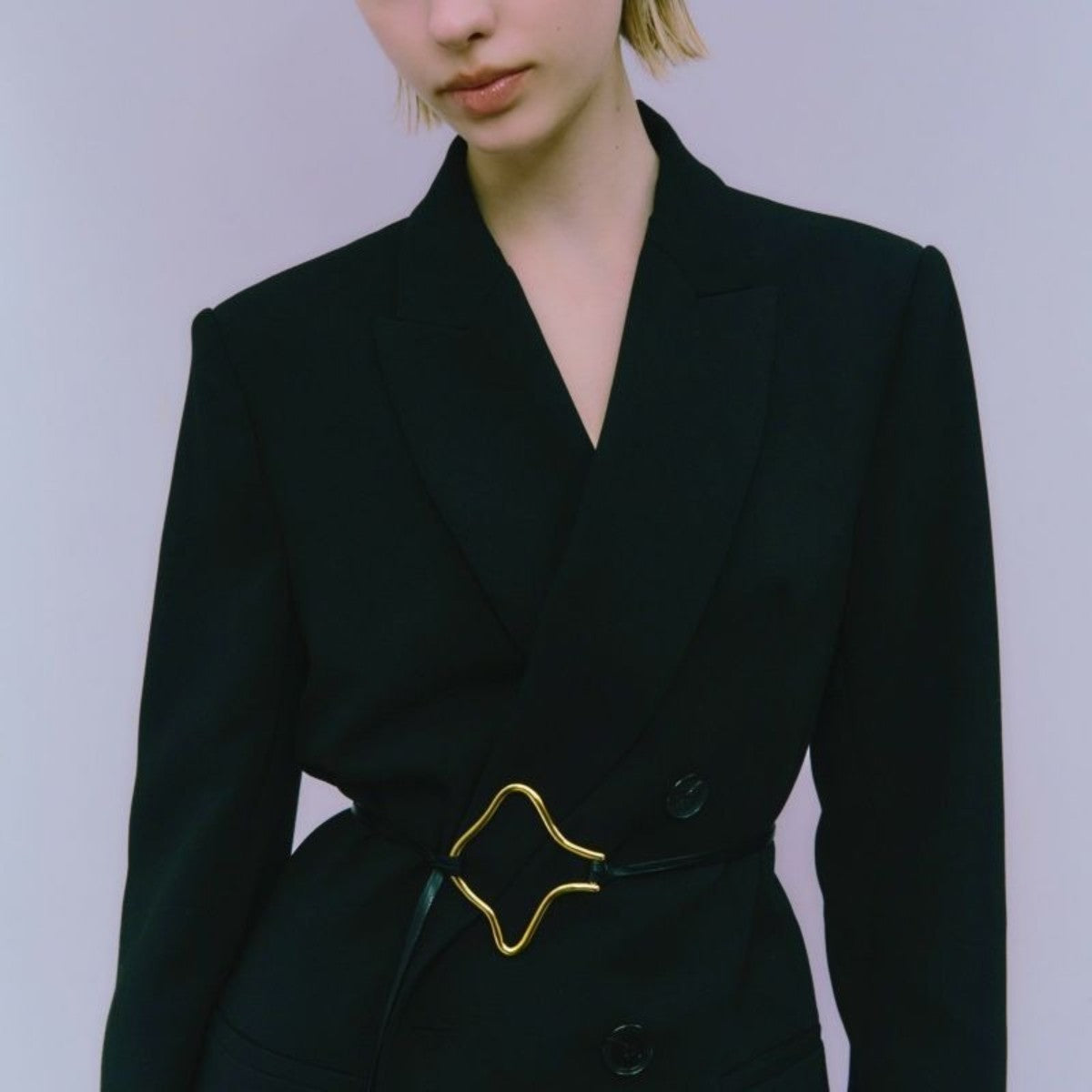 LAPUIS Nuance parts belt ラピュイ ニュアンス パーツ ベルト 253-220801【レディース アクセサリーベルト ネックレス チョーカー 25FW】