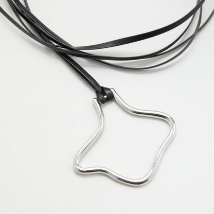 LAPUIS Nuance parts belt ラピュイ ニュアンス パーツ ベルト 253-220801【レディース アクセサリーベルト ネックレス チョーカー 25FW】