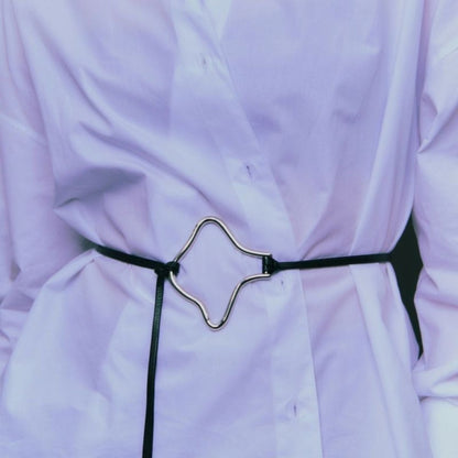 LAPUIS Nuance parts belt ラピュイ ニュアンス パーツ ベルト 253-220801【レディース アクセサリーベルト ネックレス チョーカー 25FW】