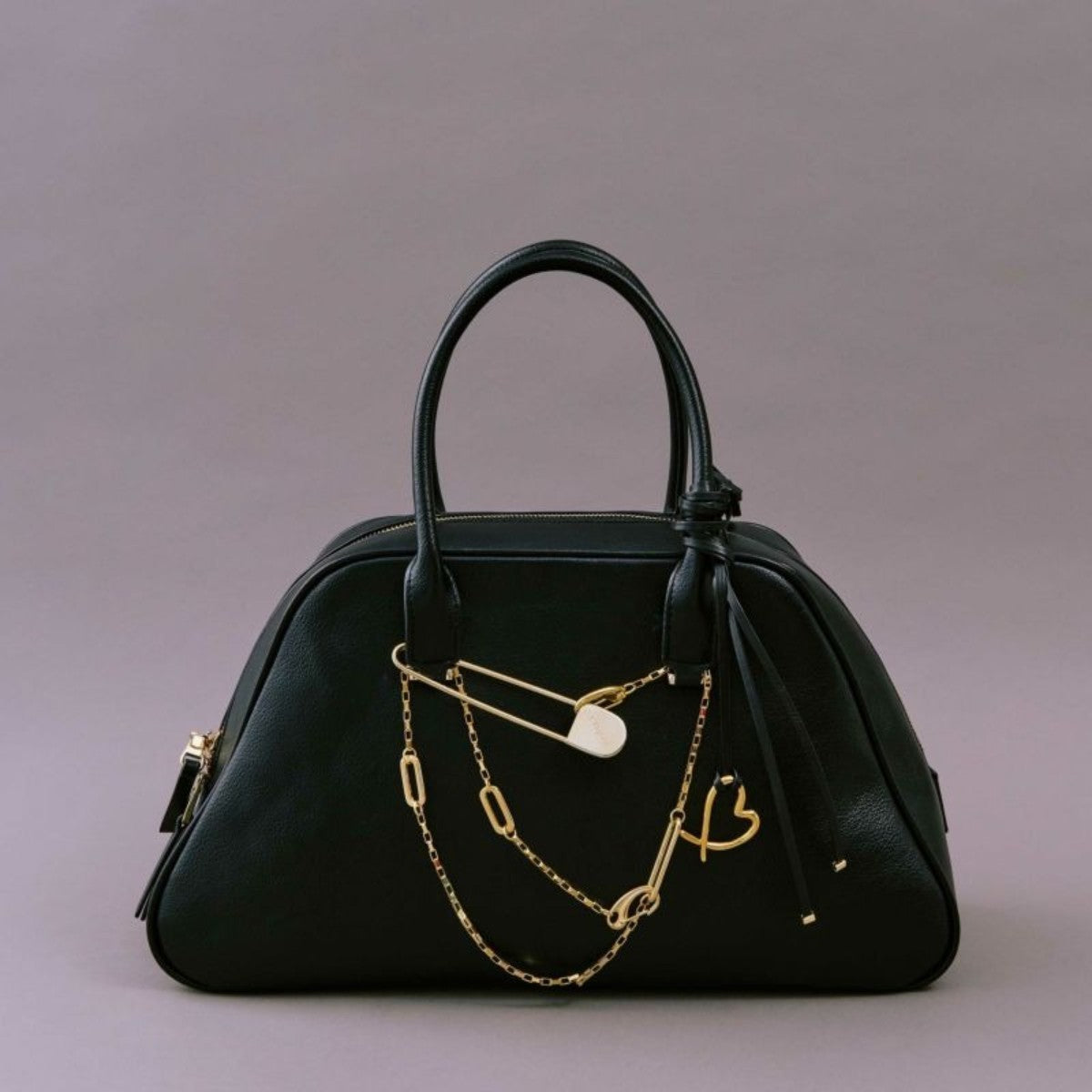 LAPUIS Heart parts belt ラピュイ ハート パーツ ベルト 253-220802【レディース アクセサリーベルト ネックレス チョーカー ハート型 25FW】