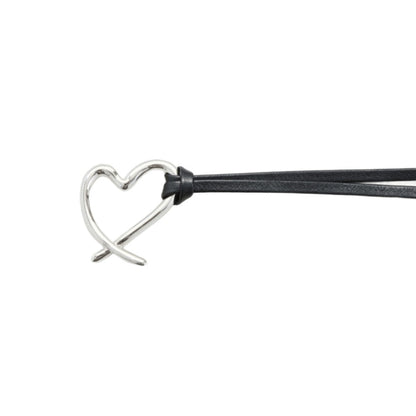 LAPUIS Heart parts belt ラピュイ ハート パーツ ベルト 253-220802【レディース アクセサリーベルト ネックレス チョーカー ハート型 25FW】