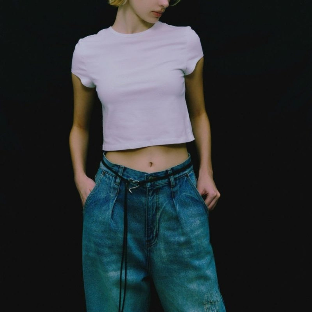 LAPUIS Heart parts belt ラピュイ ハート パーツ ベルト 253-220802【レディース アクセサリーベルト ネックレス チョーカー ハート型 25FW】