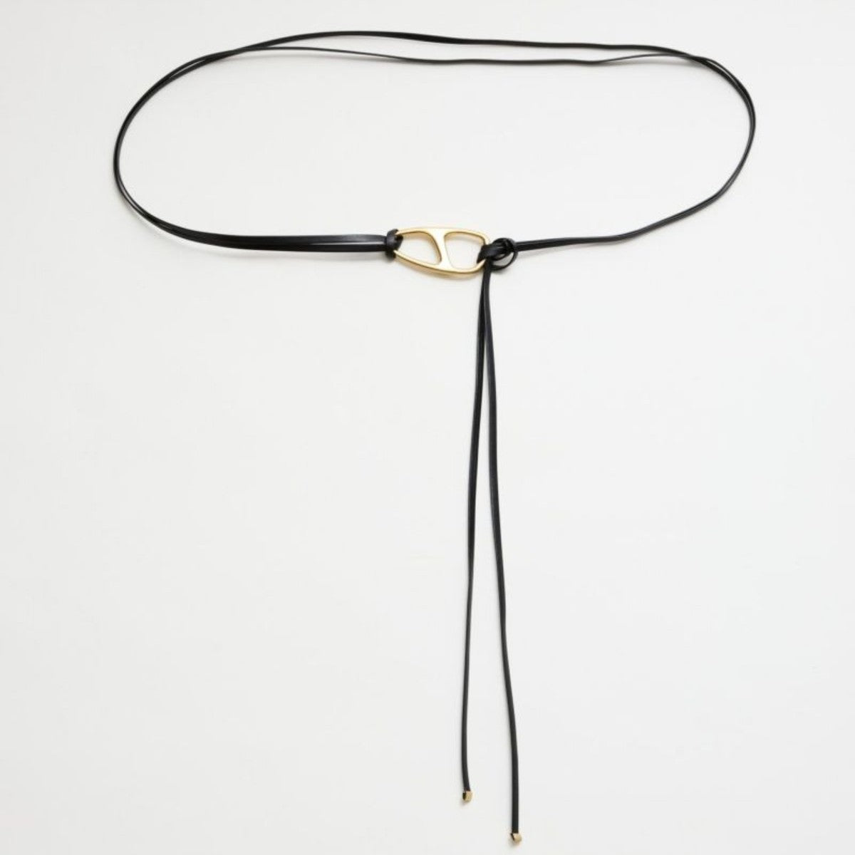 LAPUIS Anchor parts belt ラピュイ アンカー パーツ ベルト 253-220803【レディース アクセサリーベルト ネックレス チョーカー 25FW】