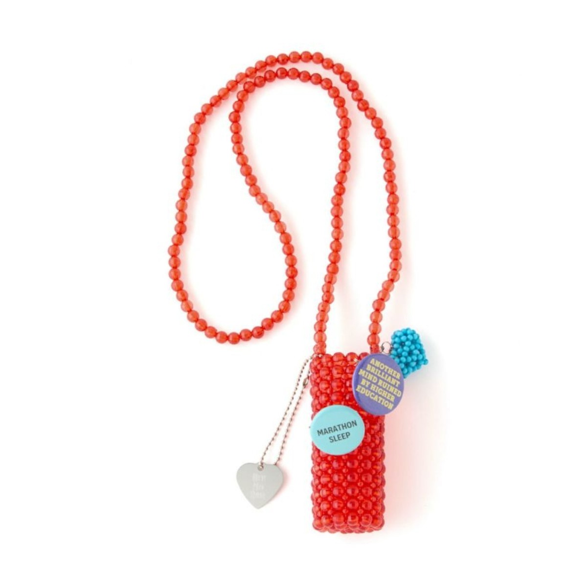 CPG 健康ケアアクセサリー 赤黒ビーズ HEY! Mrs ROSE Beads Lip Necklace 253-140103 – Kinetics