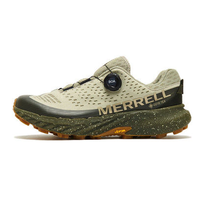 MERRELL AGILITY PEAK 5 BOA GORE-TEX(R) メレル アジリティ ピーク 5 ボア ゴアテックス(R) J068699-BELUGA【メンズ スニーカー トレイルランニングシューズ 厚底 ゴアテックス BOAシステム ビブラム アウトドア 25FW】