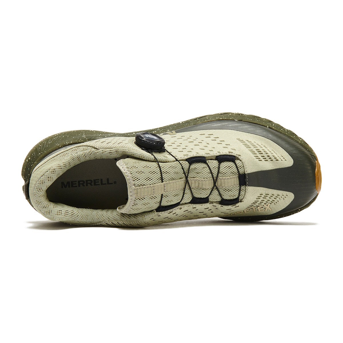 MERRELL AGILITY PEAK 5 BOA GORE-TEX(R) メレル アジリティ ピーク 5 ボア ゴアテックス(R) J068699-BELUGA【メンズ スニーカー トレイルランニングシューズ 厚底 ゴアテックス BOAシステム ビブラム アウトドア 25FW】