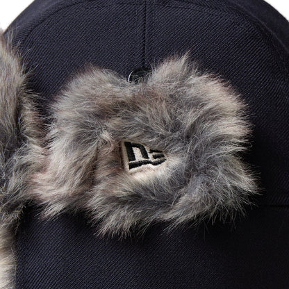 NEW ERA NEW YORK YANKEES WOOL TRAPPER ニューエラ ニューヨーク・ヤンキース ウール トラッパー 14667621【メンズ 防寒帽子 フライトキャップ 冬用 25FW】