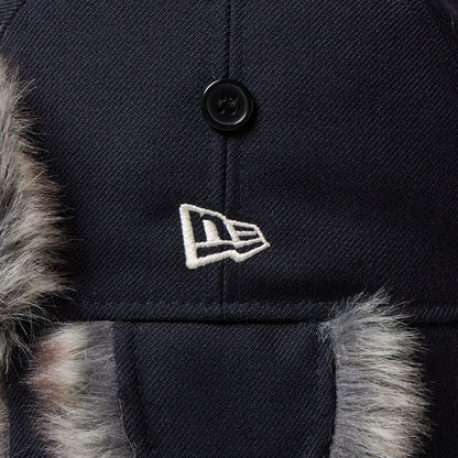 NEW ERA NEW YORK YANKEES WOOL TRAPPER ニューエラ ニューヨーク・ヤンキース ウール トラッパー 14667621【メンズ 防寒帽子 フライトキャップ 冬用 25FW】