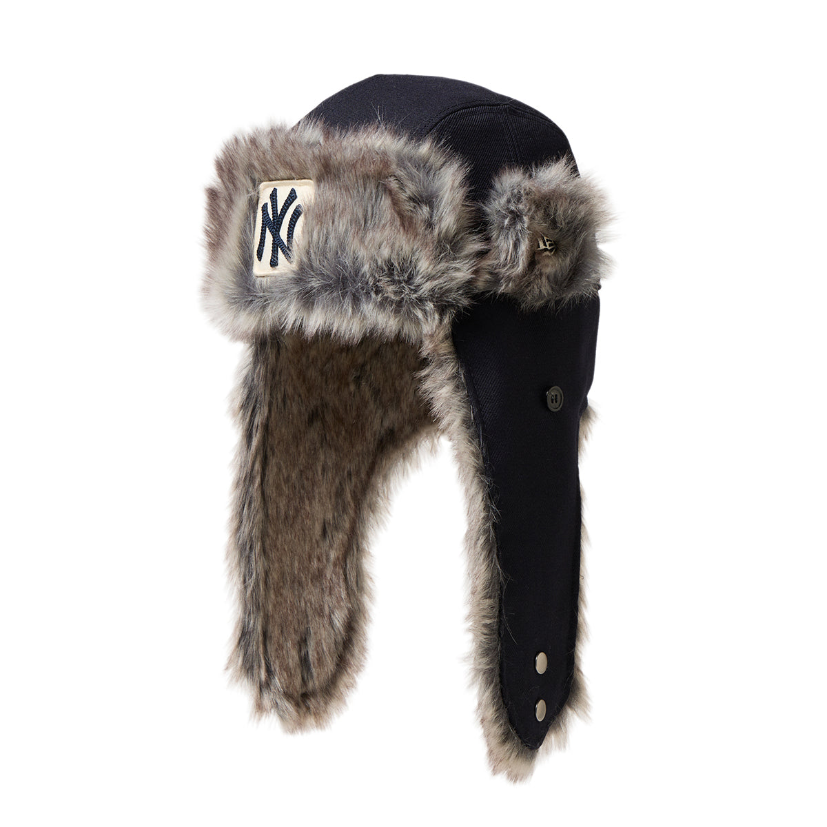 NEW ERA NEW YORK YANKEES WOOL TRAPPER ニューエラ ニューヨーク・ヤンキース ウール トラッパー 14667621【メンズ 防寒帽子 フライトキャップ 冬用 25FW】