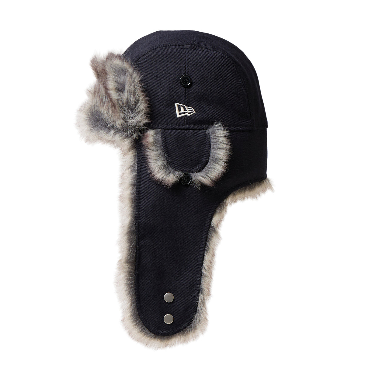 NEW ERA NEW YORK YANKEES WOOL TRAPPER ニューエラ ニューヨーク・ヤンキース ウール トラッパー 14667621【メンズ 防寒帽子 フライトキャップ 冬用 25FW】