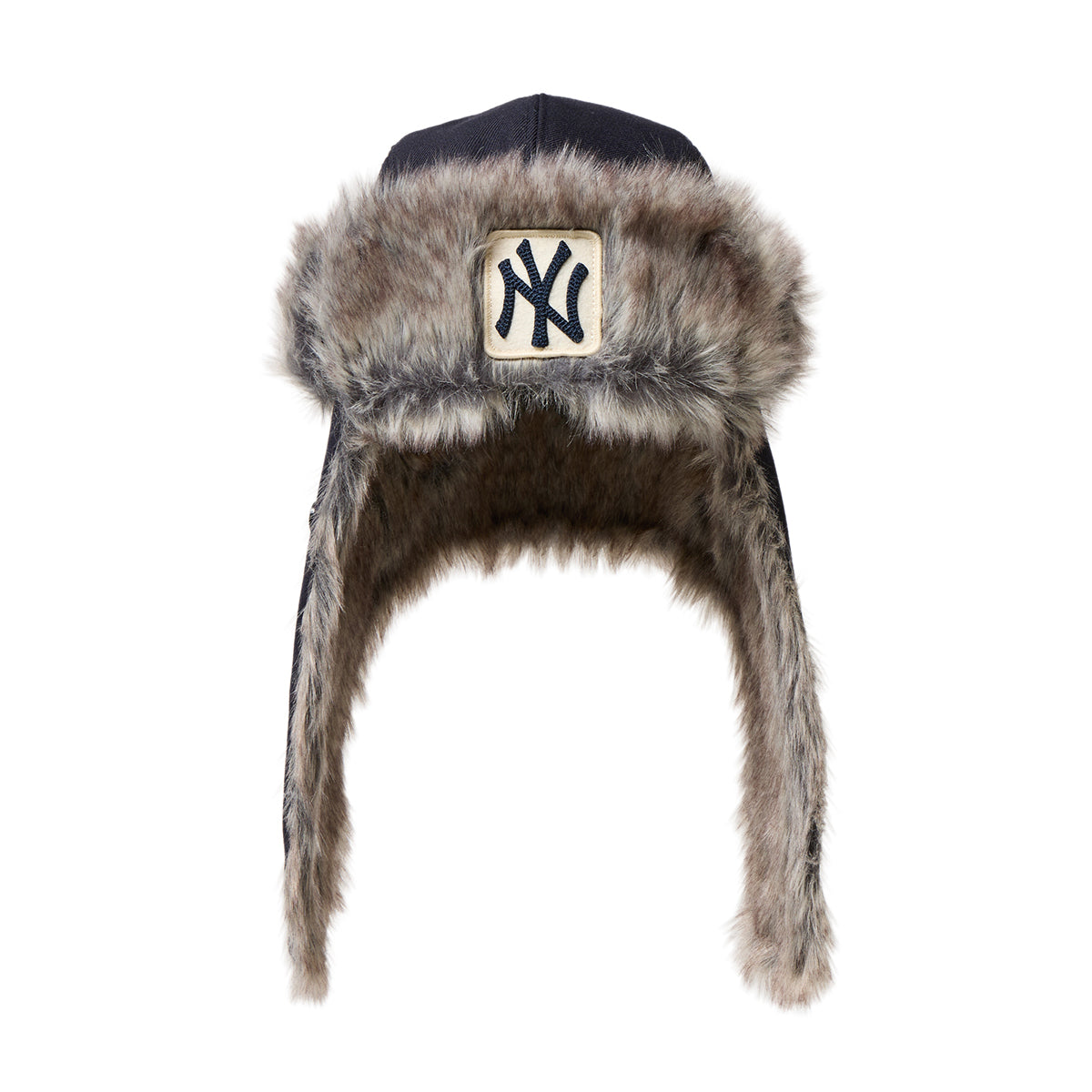 NEW ERA NEW YORK YANKEES WOOL TRAPPER ニューエラ ニューヨーク・ヤンキース ウール トラッパー 14667621【メンズ 防寒帽子 フライトキャップ 冬用 25FW】