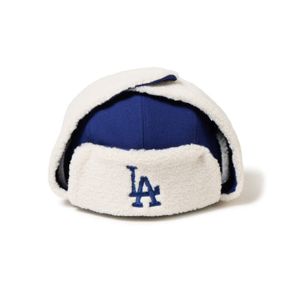 NEW ERA LOS ANGELES DODGERS TRAPPER ニューエラ ロサンゼルス・ドジャース トラッパー 14667624【メンズ 秋冬 定番モデル コレクション ダックキャンバス ウール 帽子 25FW】
