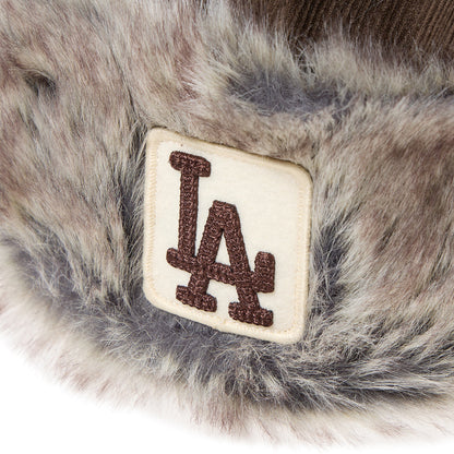 NEW ERA LOS ANGELES DODGERS CORDUROY TRAPPER ニューエラ ロサンゼルス・ドジャース コーデュロイ トラッパー 14667626【メンズ 防寒帽子 フライトキャップ 冬用 25FW】