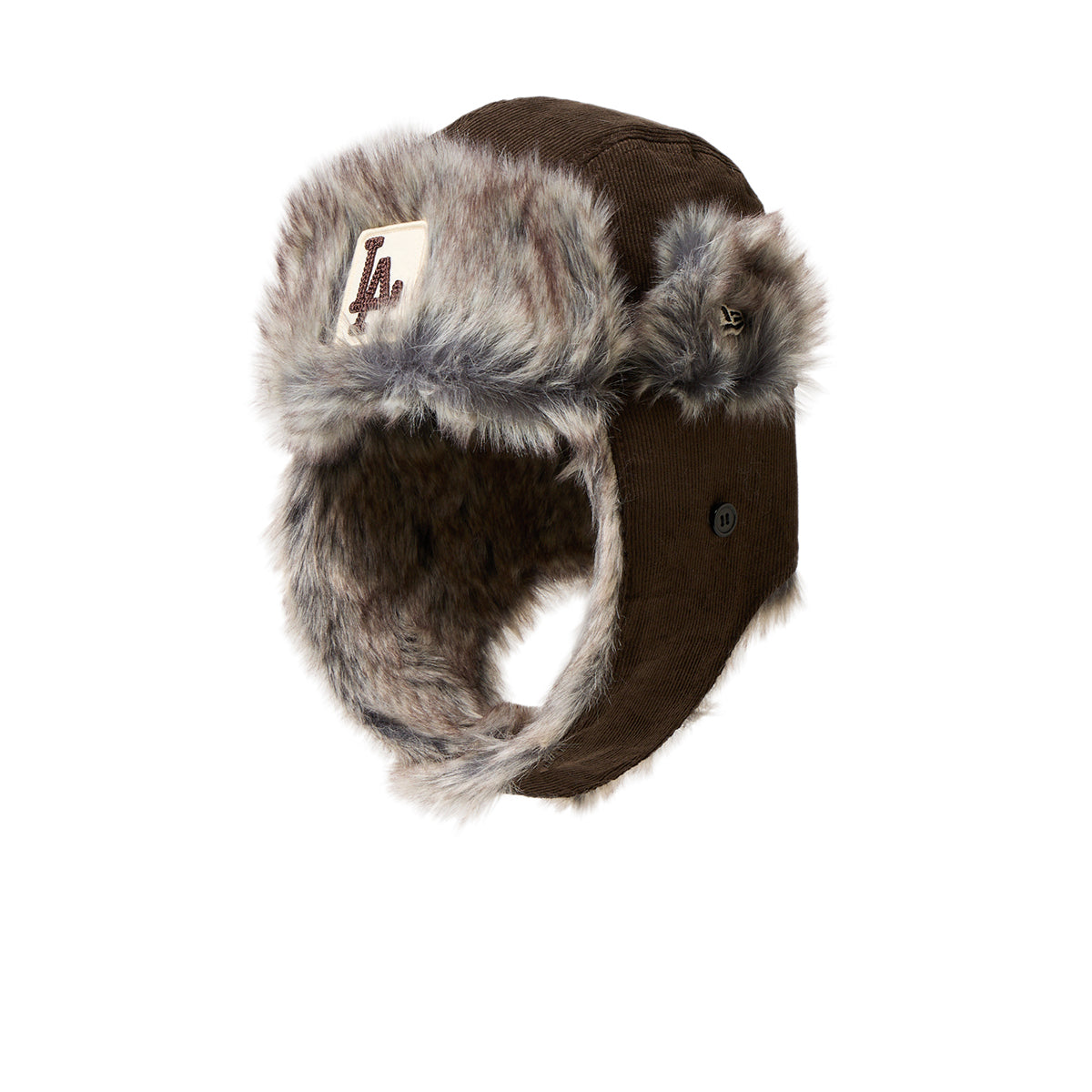 NEW ERA LOS ANGELES DODGERS CORDUROY TRAPPER ニューエラ ロサンゼルス・ドジャース コーデュロイ トラッパー 14667626【メンズ 防寒帽子 フライトキャップ 冬用 25FW】