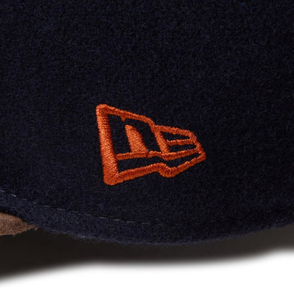 NEW ERA NEW YORK YANKEES SUEDE VISOR RETRO CROWN 9FIFTY ニューエラ ニューヨーク・ヤンキース スエード バイザー レトロクラウン 950 14667631【メンズ 帽子 キャップ 球団 ストラップ 25FW】