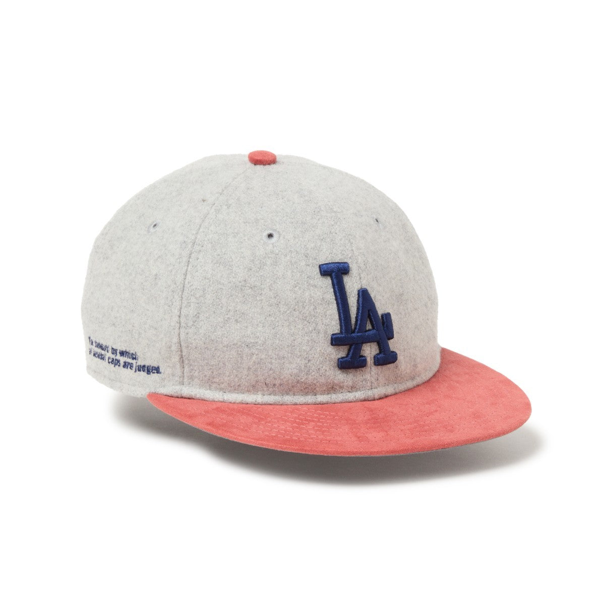 NEW ERA LOS ANGELES DODGERS SUEDE VISOR RETRO CROWN 9FIFTY ニューエラ ロサンゼルス・ドジャース スエード バイザー レトロクラウン 950 14667632【メンズ 帽子 キャップ 球団 ストラップ 25FW】
