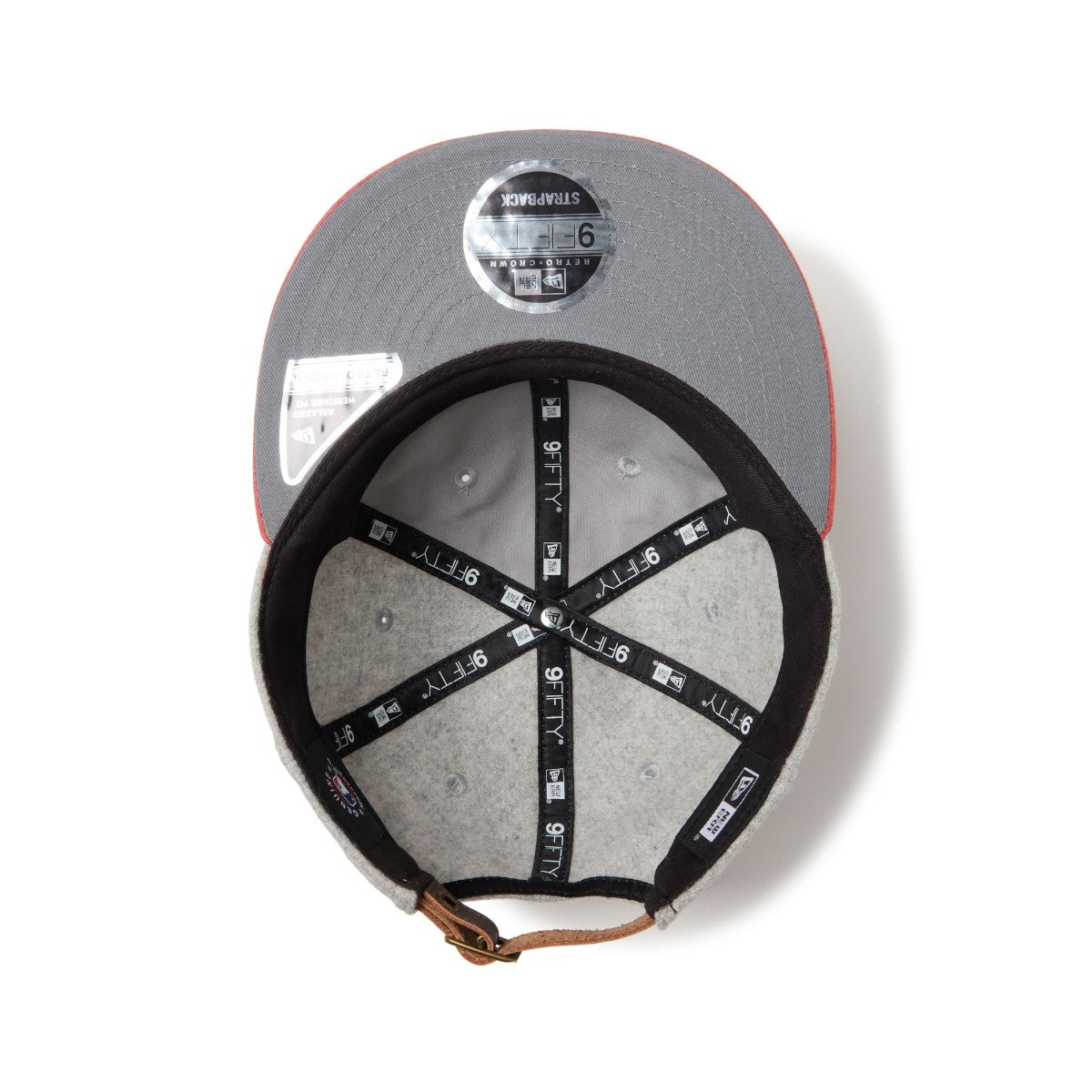 NEW ERA LOS ANGELES DODGERS SUEDE VISOR RETRO CROWN 9FIFTY ニューエラ ロサンゼルス・ドジャース スエード バイザー レトロクラウン 950 14667632【メンズ 帽子 キャップ 球団 ストラップ 25FW】